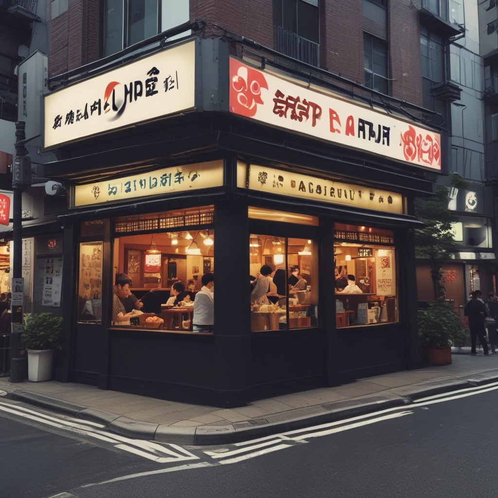 Popular restaurant in Shibuya